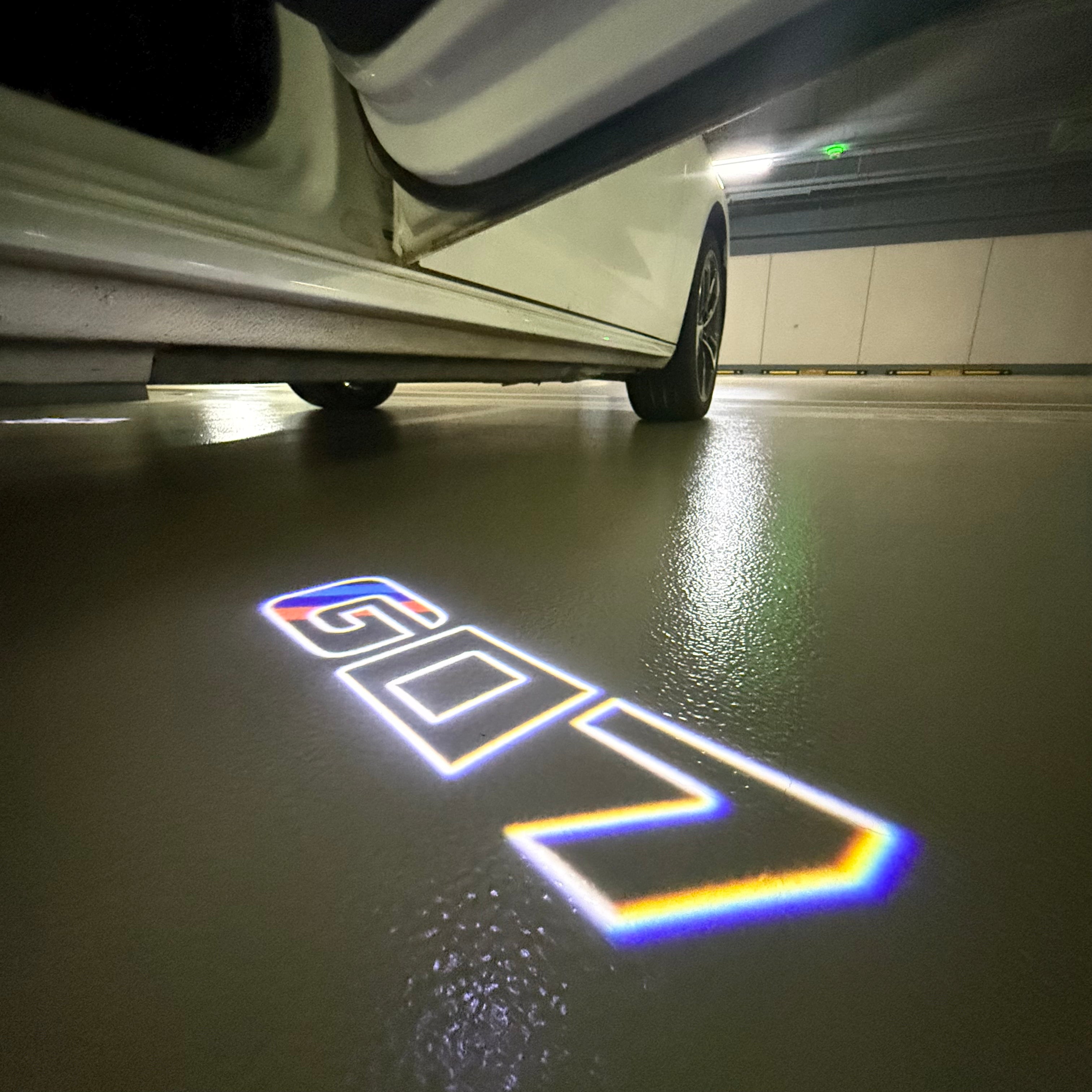 BMW  X7 / X7M G07  LOGO PROJECTOT LIGHTS (quantity 1 = 1 sets/2 door lights)Nr.bmw00165