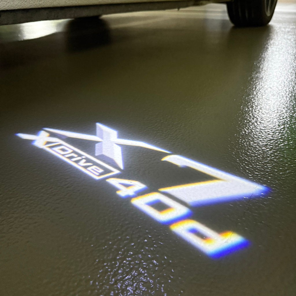 BMW X7 Drive 40d  LOGO PROJECTOT LIGHTS (quantity 1 = 1 sets/2 door lights)Nr.bmw00169