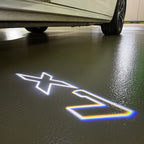 BMW X7  LOGO PROJECTOT LIGHTS (quantity 1 = 1 sets/2 door lights)Nr.bmw0076