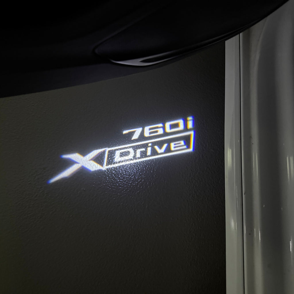BMW 7 SERIES 760 i X drive   LOGO PROJECTOT LIGHTS (quantity 1 = 1 sets/2 door lights)Nr.bmw00104
