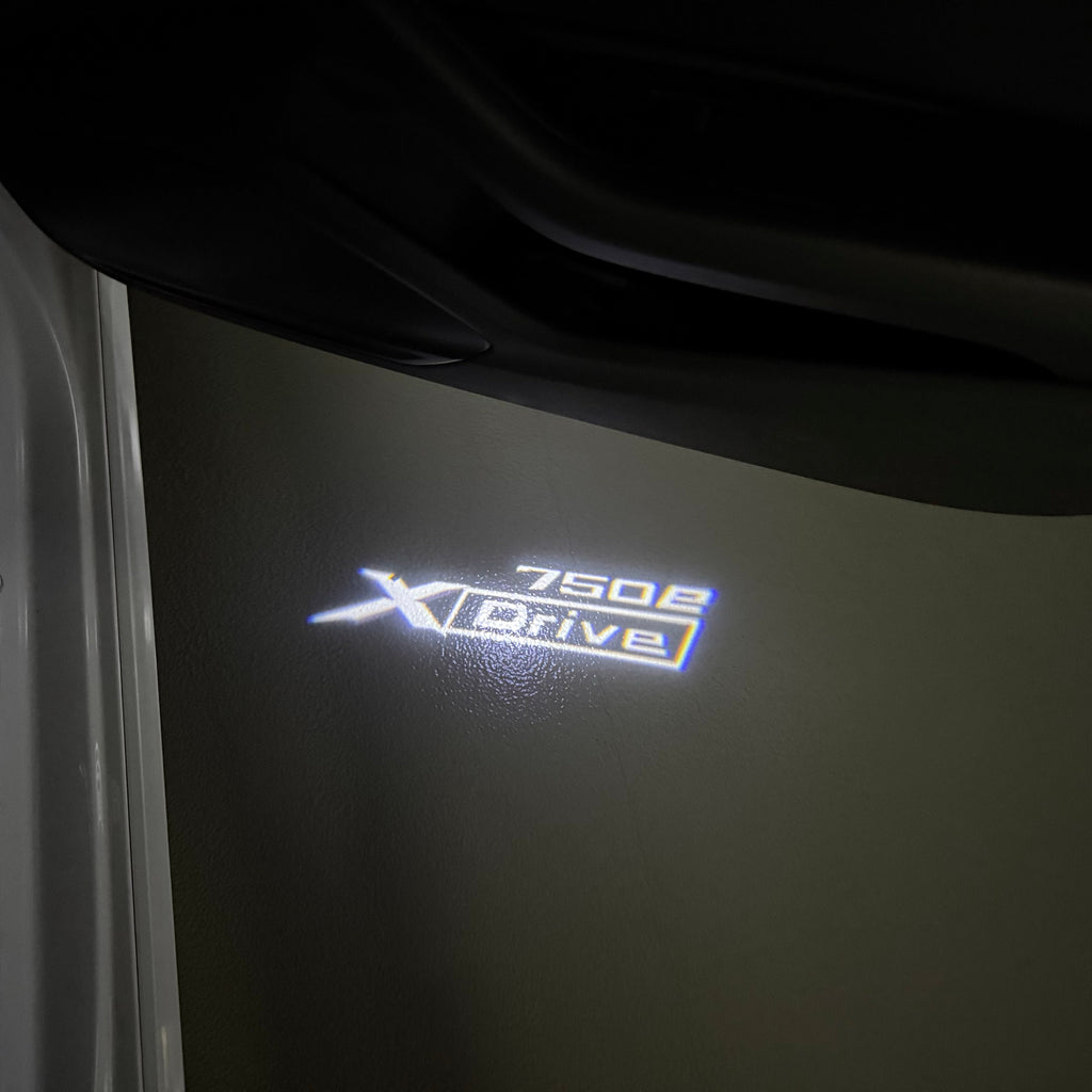 BMW 7 SERIES 750 e LOGO PROJECTOT LIGHTS (quantity 1 = 1 sets/2 door lights) Nr.BMW412