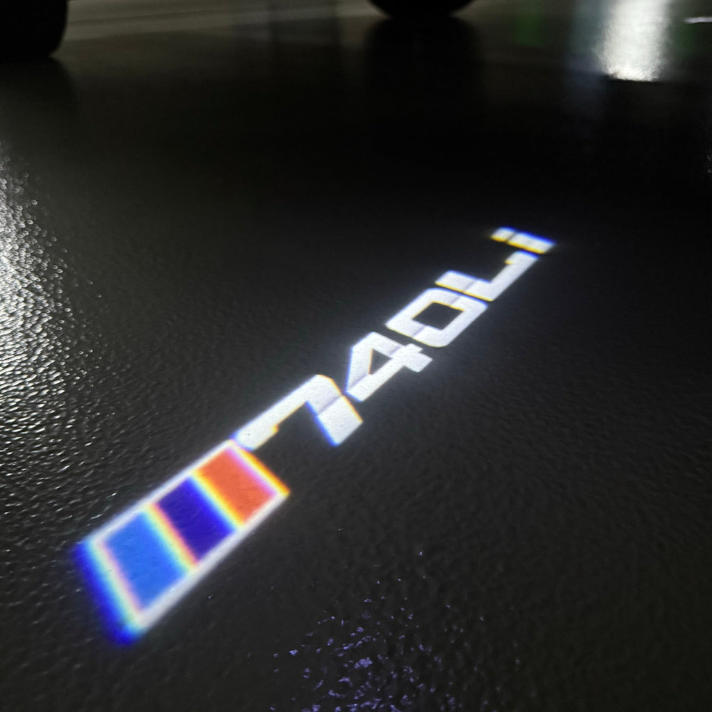 BMW 7 SERIES 740 Li  LOGO PROJECTOT LIGHTS (quantity 1 = 1 sets/2 door lights)Nr.bmw00364