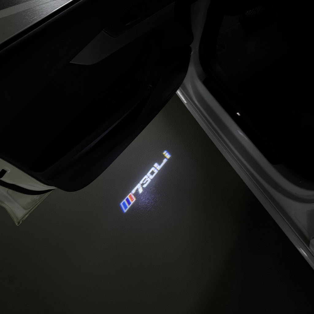 BMW  7 SERIES 730 Li  LOGO PROJECTOT LIGHTS (quantity 1 = 1 sets/2 door lights)Nr.bmw00371