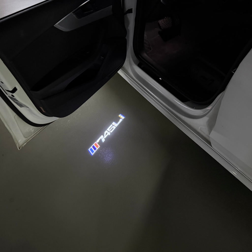 BMW  7 SERIES 745 Li  LOGO PROJECTOT LIGHTS (quantity 1 = 1 sets/2 door lights)Nr.bmw00335
