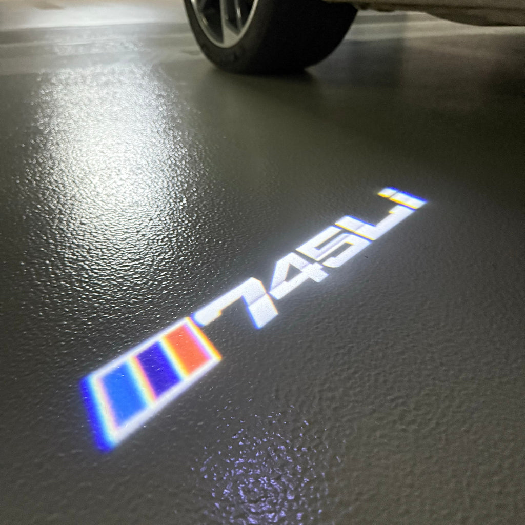 BMW  7 SERIES 745 Li  LOGO PROJECTOT LIGHTS (quantity 1 = 1 sets/2 door lights)Nr.bmw00335