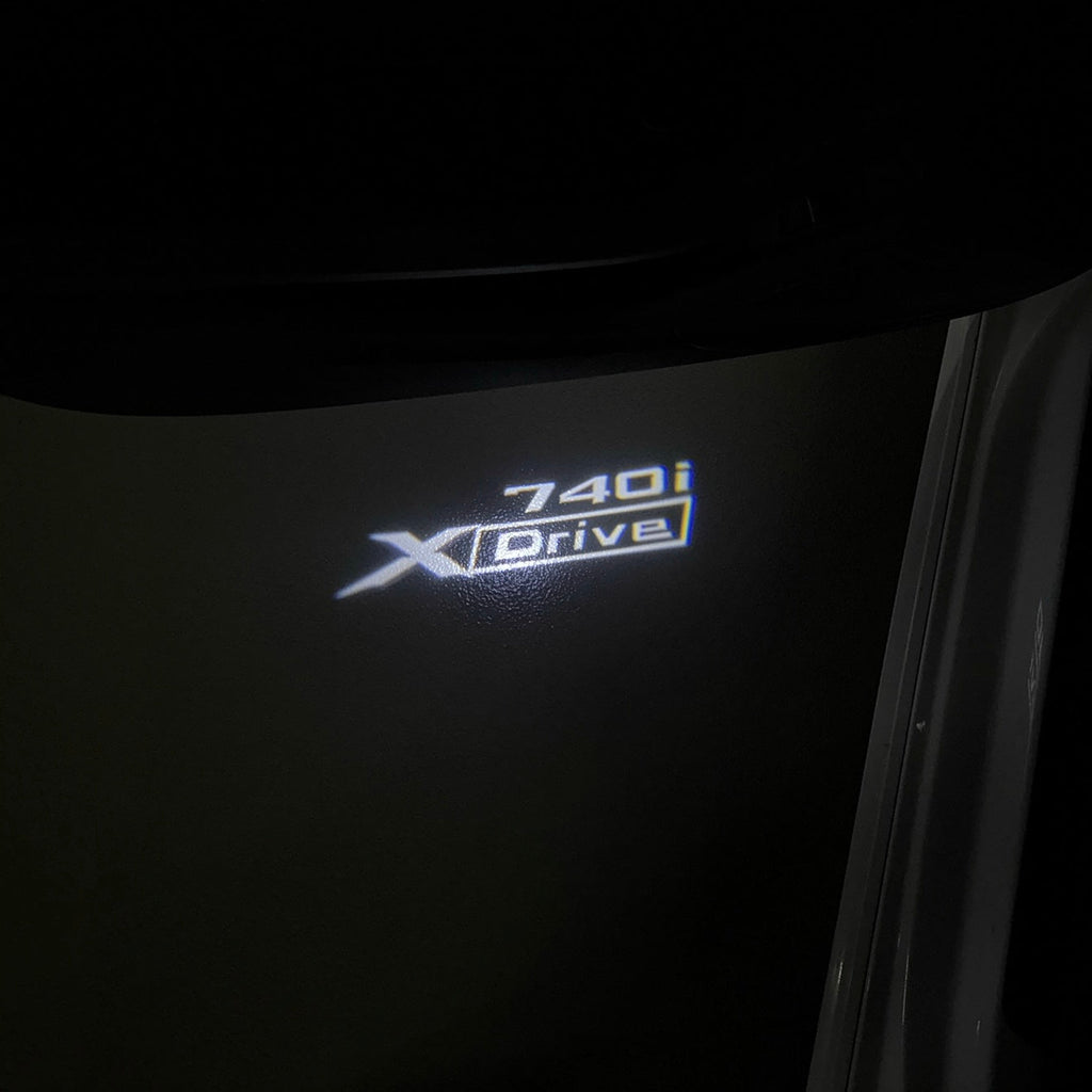 BMW  7 SERIES 740 i  LOGO PROJECTOT LIGHTS (quantity 1 = 1 sets/2 door lights)Nr.bmw00369