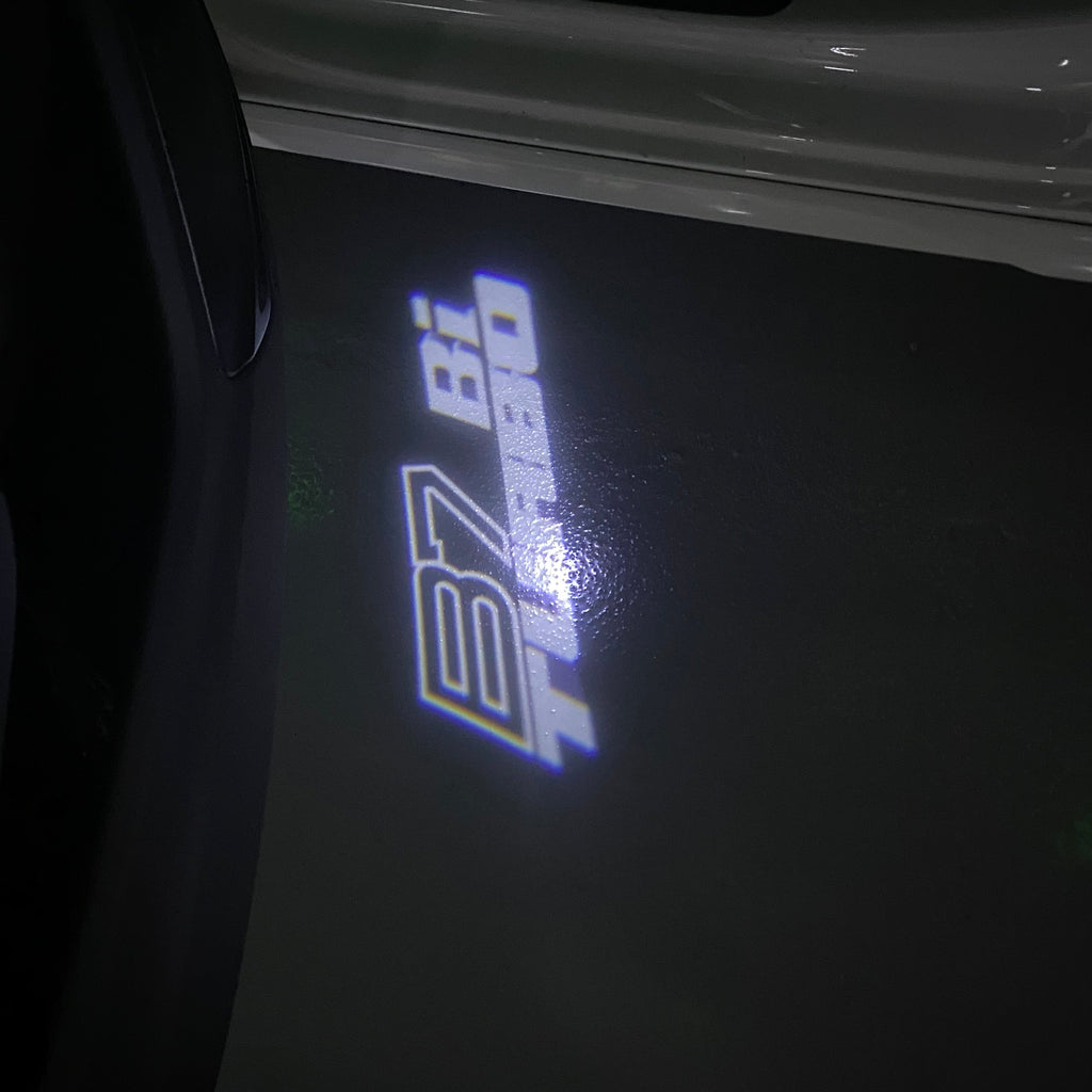 ALPINA B7 Bi TURBO  LOGO PROJECTOT LIGHTS  (quantity 1 = 1 sets/2 door lights) Nr.07A43