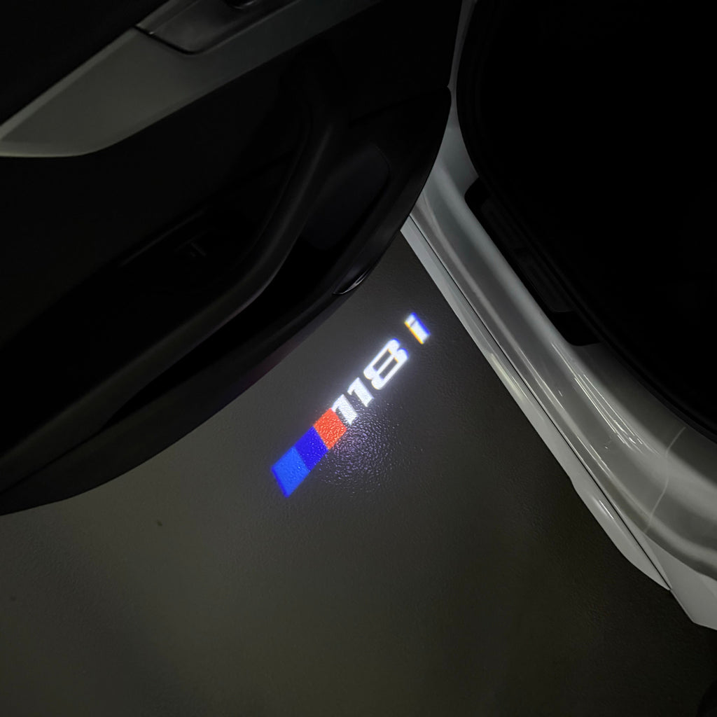 BMW  1 SERIES  118   LOGO PROJECTOT LIGHTS (quantity 1 = 1 sets/2 door lights)Nr.bmw00131