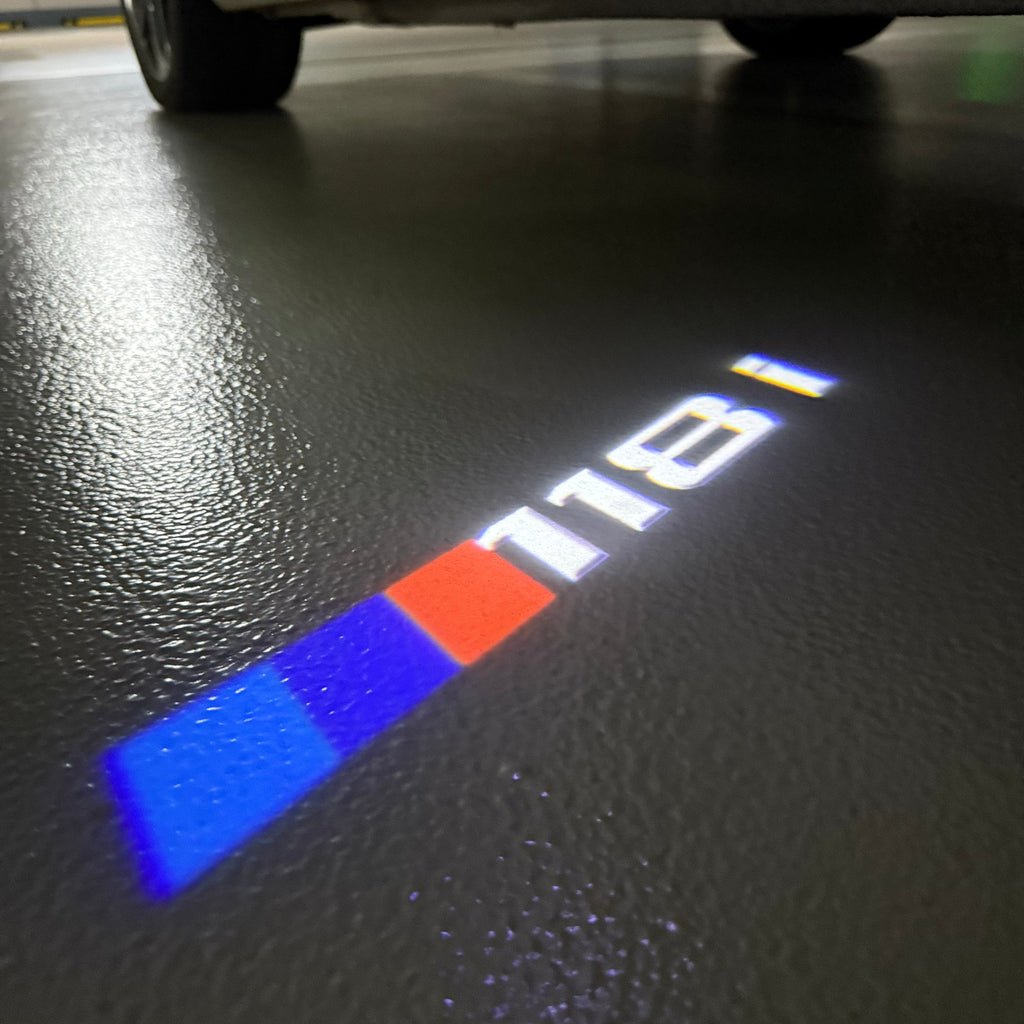 BMW  1 SERIES  118   LOGO PROJECTOT LIGHTS (quantity 1 = 1 sets/2 door lights)Nr.bmw00131