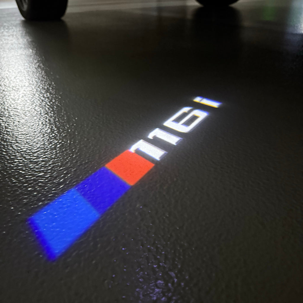 BMW 1 SERIES  116   LOGO PROJECTOT LIGHTS (quantity 1 = 1 sets/2 door lights)Nr.bmw00132