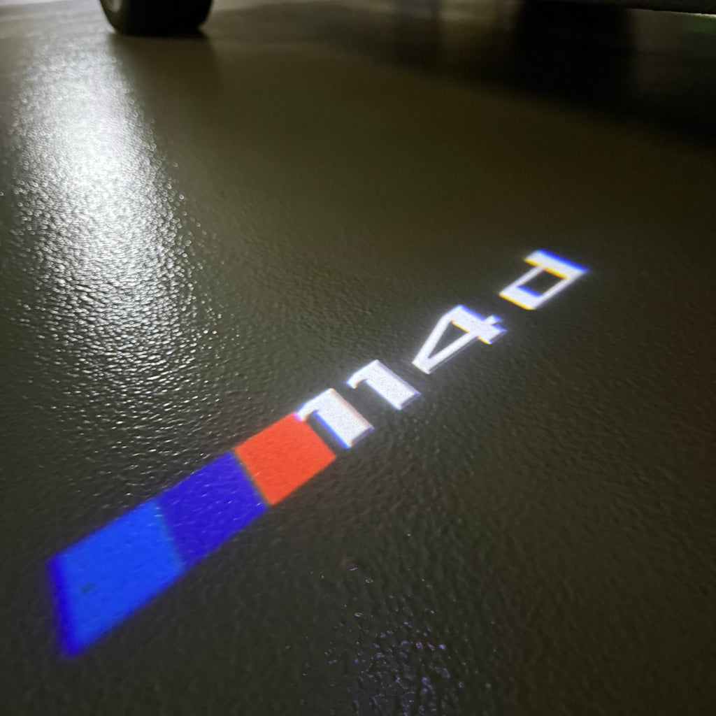 BMW 1 SERIES  114   LOGO PROJECTOT LIGHTS (quantity 1 = 1 sets/2 door lights)Nr.bmw00379