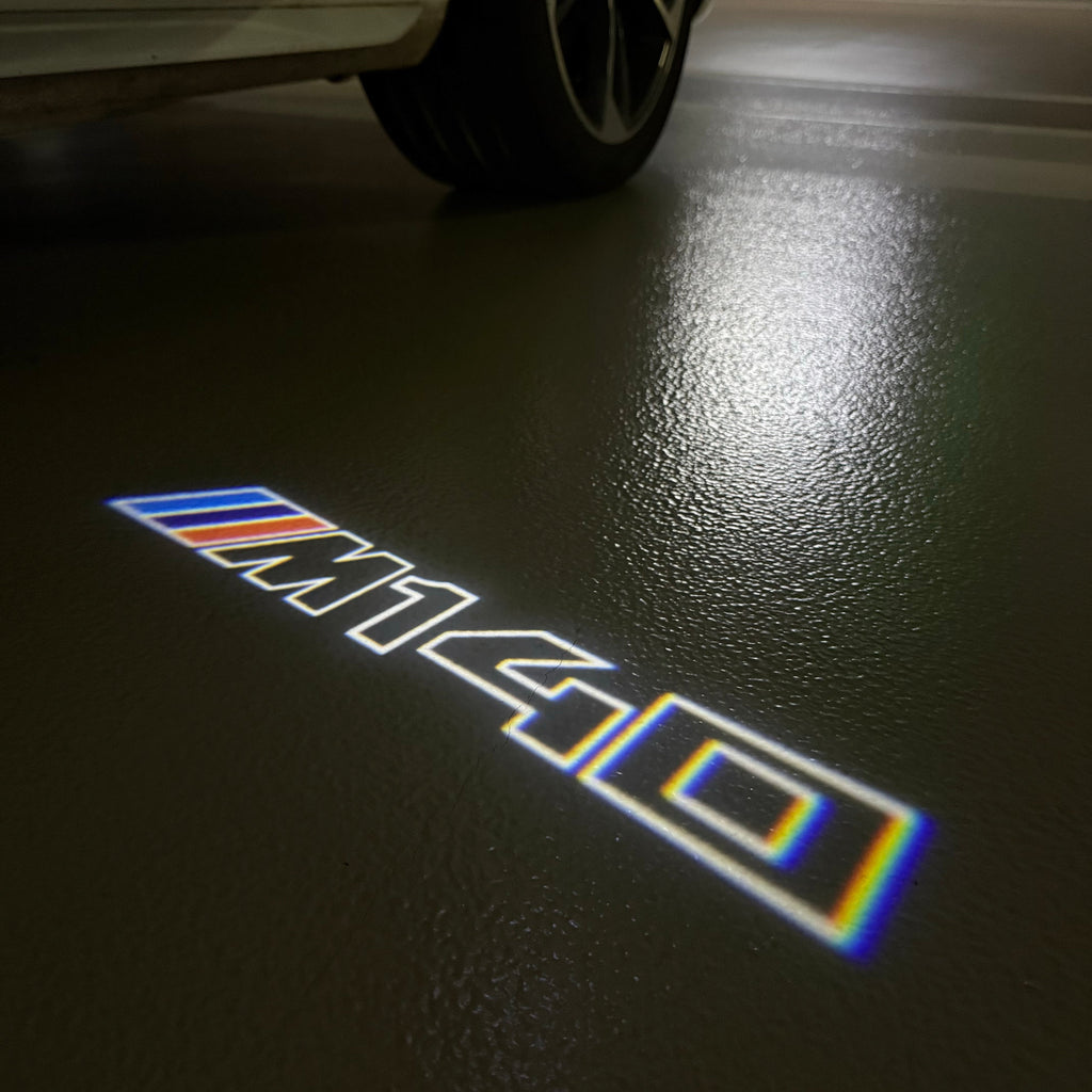 BMW 1 SERIES  M140  LOGO PROJECTOT LIGHTS (quantity 1 = 1 sets/2 door lights)Nr.bmw00125