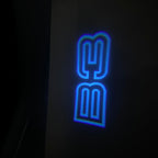 ALPINA B3  LOGO PROJECTOT LIGHTS  (quantity 1 = 1 sets/2 door lights) Nr.07A29