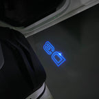 ALPINA  D3   LOGO PROJECTOT LIGHTS  (quantity 1 = 1 sets/2 door lights) Nr.07A25