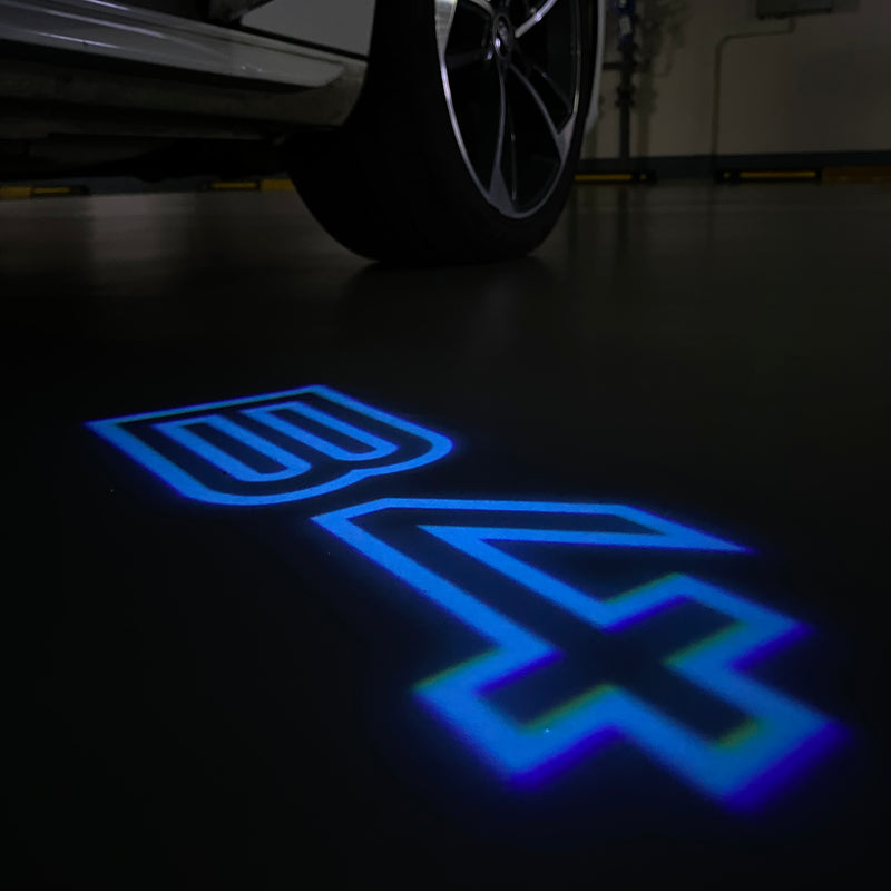 ALPINA LOGO PROJECTOT LIGHTS Nr.099 (Menge 1 = 1 Sets/2 Türleuchten)