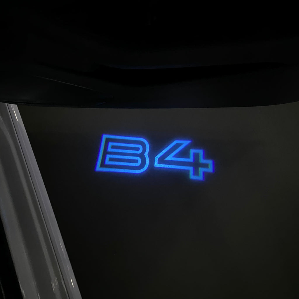 ALPINA B4 LOGO PROJECTOT LIGHTS  (quantity 1 = 1 sets/2 door lights) Nr.07A35