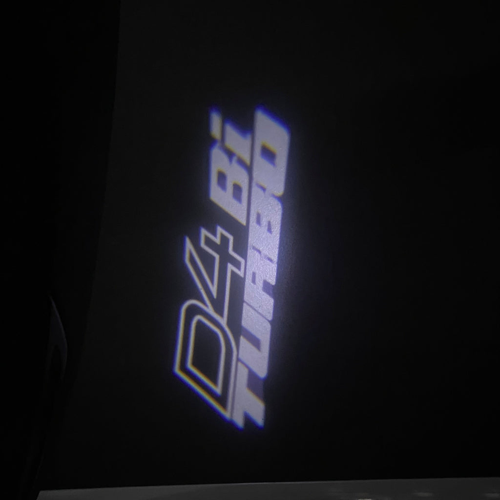 ALPINA D4  Bi TURBO LOGO PROJECTOT LIGHTS  (quantity 1 = 1 sets/2 door lights) Nr.07A48