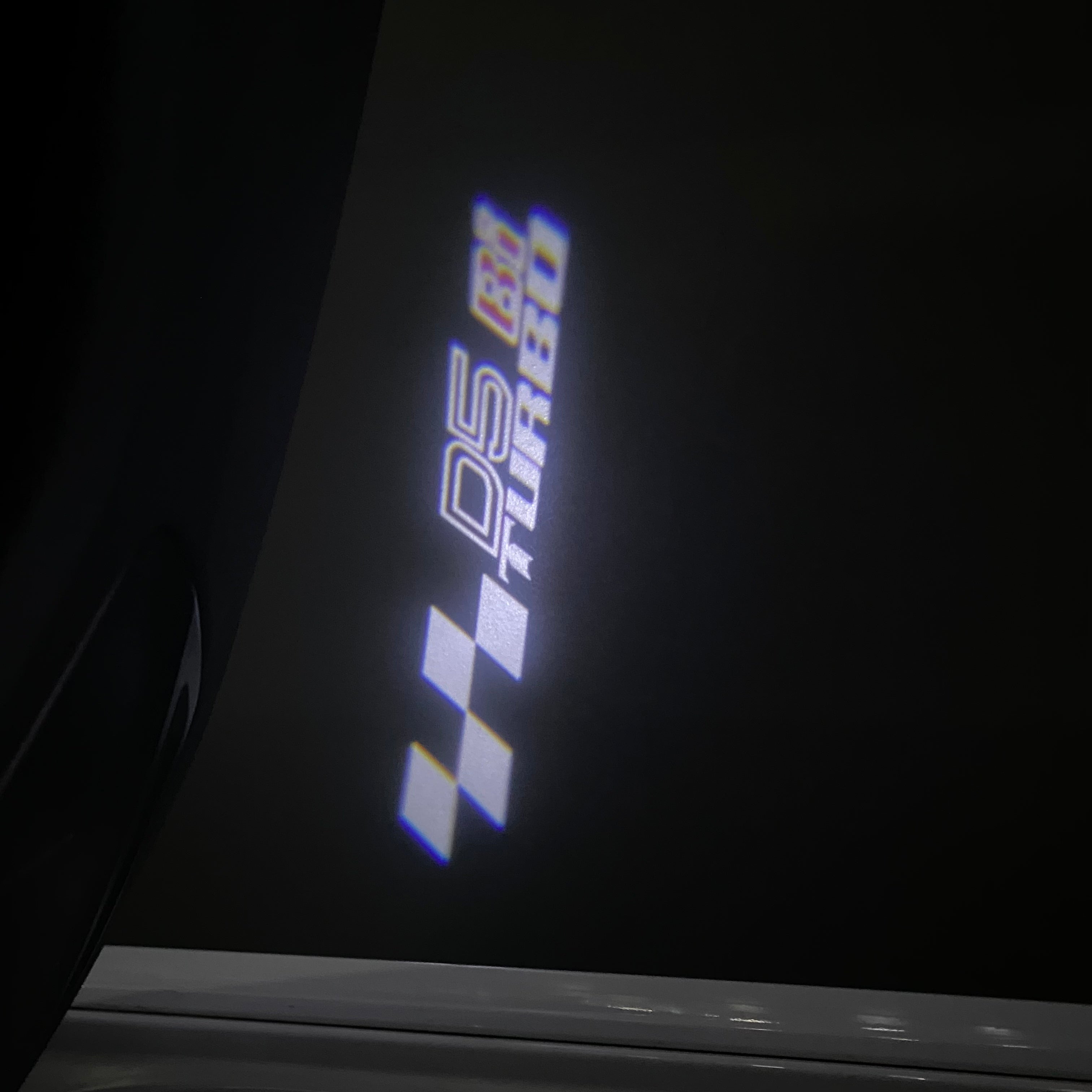 ALPINA D5 Bi TURBO  LOGO PROJECTOT LIGHTS  (quantity 1 = 1 sets/2 door lights) Nr.07A11