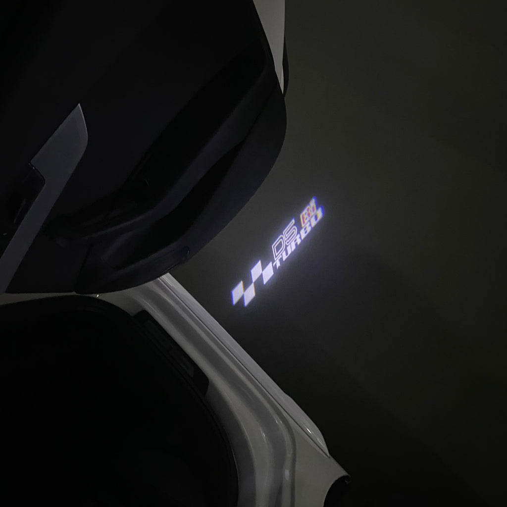 ALPINA D5 Bi TURBO  LOGO PROJECTOT LIGHTS  (quantity 1 = 1 sets/2 door lights) Nr.07A11