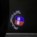 ALPINA B5   LOGO PROJECTOT LIGHTS  (quantity 1 = 1 sets/2 door lights) Nr.07A24