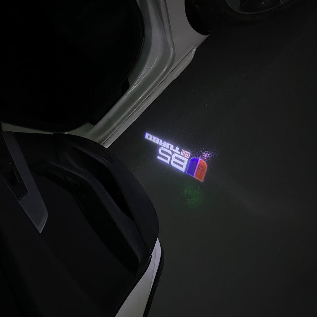 ALPINA B5 Bi TURBO LOGO PROJECTOT LIGHTS  (quantity 1 = 1 sets/2 door lights) Nr.07A57