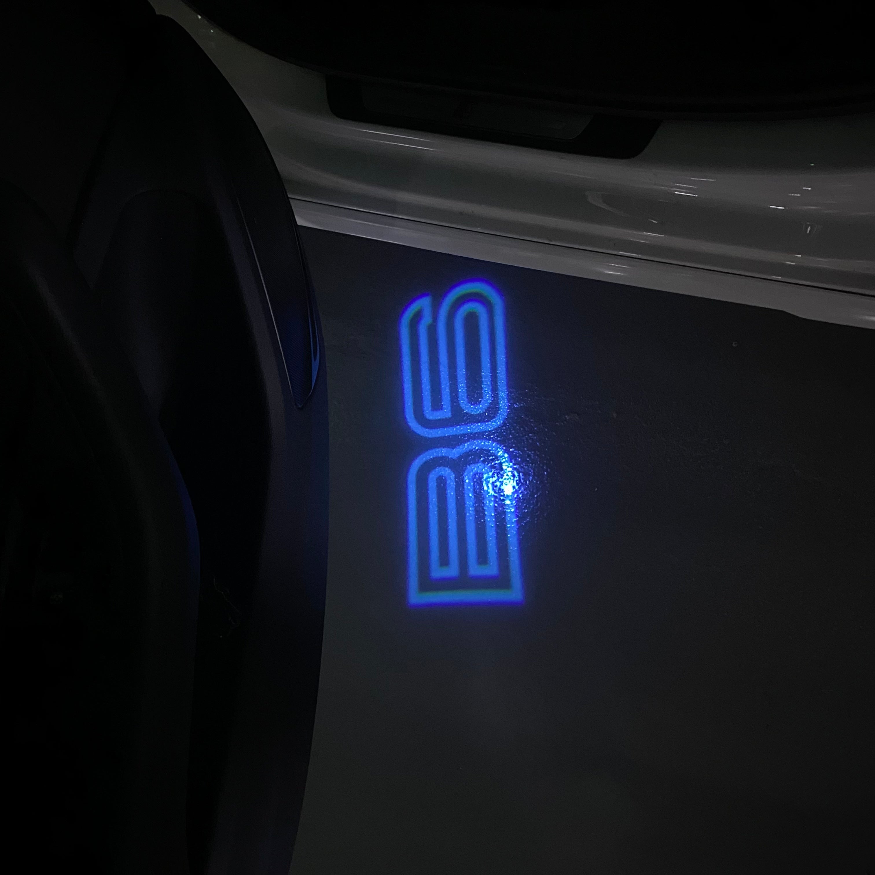 ALPINA B6 LOGO PROJECTOT LIGHTS  (quantity 1 = 1 sets/2 door lights)Nr.099B010