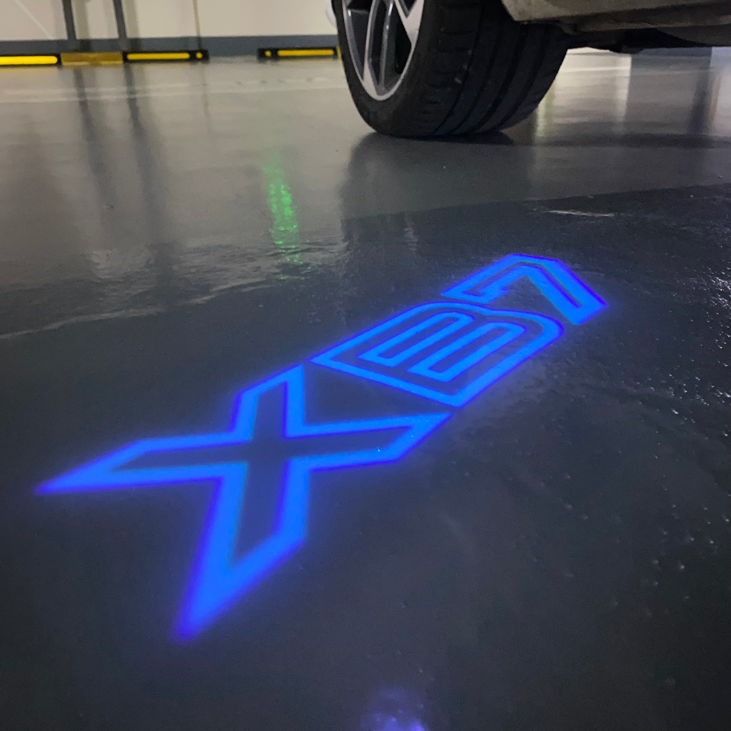 ALPINA XB7  LOGO PROJECTOT LIGHTS  (quantity 1 = 1 sets/2 door lights)Nr.07A66