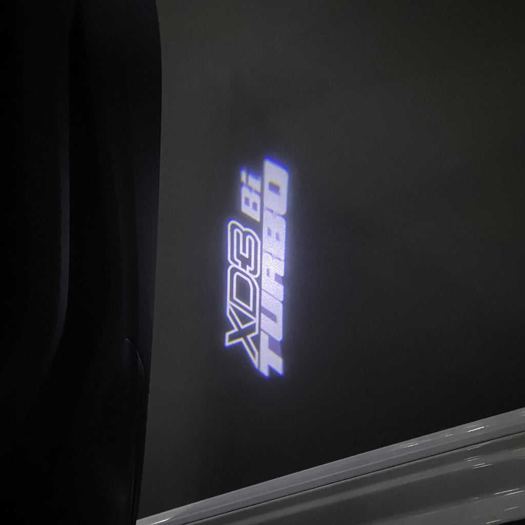ALPINA XD3 Bi TURBO  LOGO PROJECTOT LIGHTS  (quantity 1 = 1 sets/2 door lights) Nr.07A47