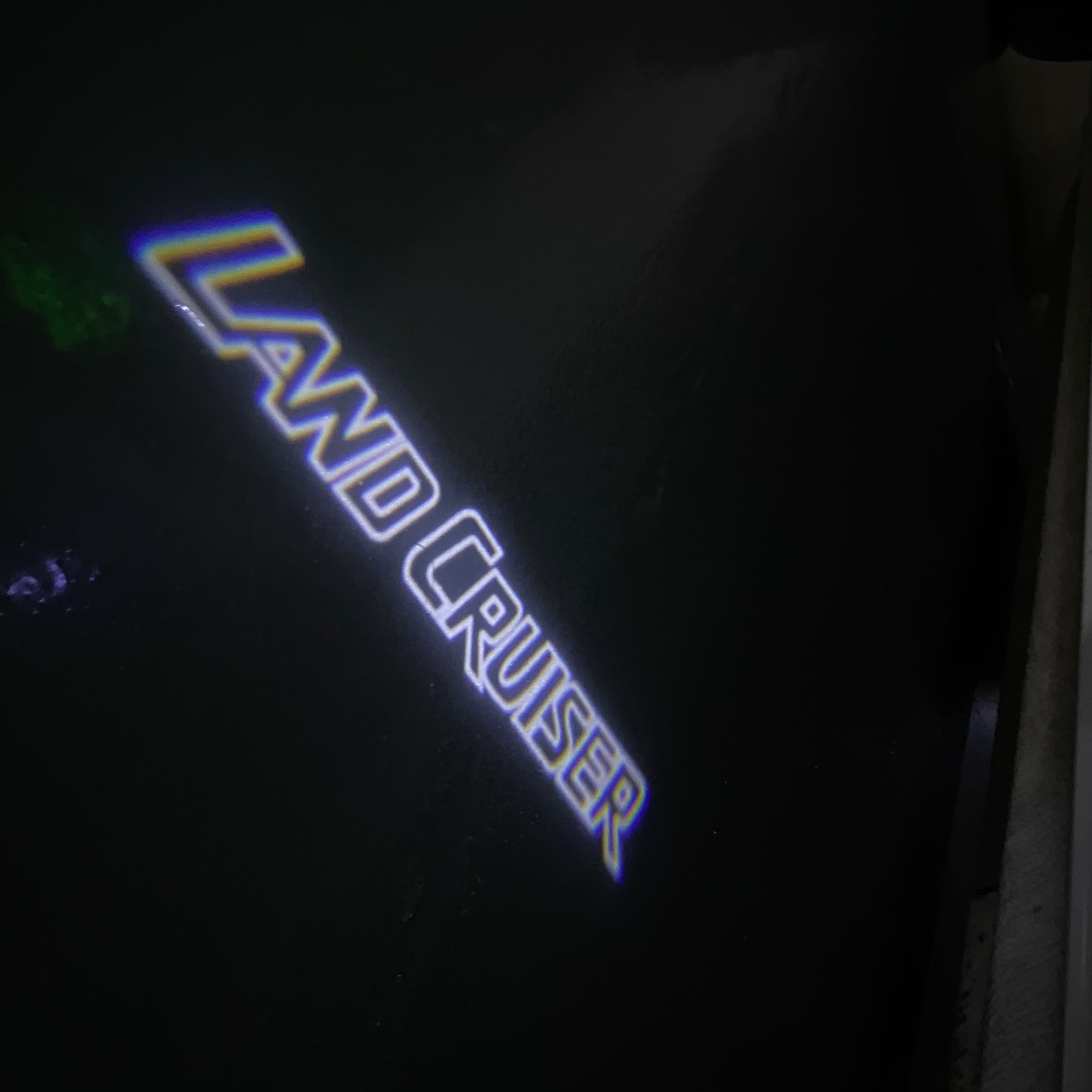 Toyota LAND CRUISER LOGO PROJECROTR LIGHTS Nr.02 (quantity 1 = 1