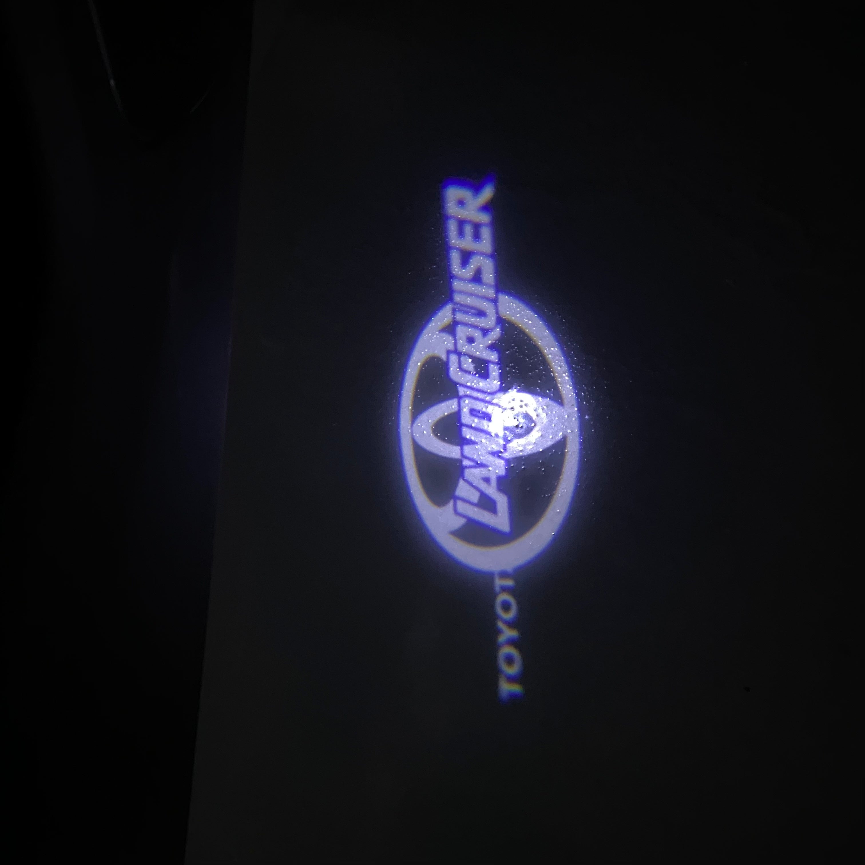 Toyota LAND CRUISER LOGO PROJECROTR LIGHTS Nr.02 (quantity 1 = 1