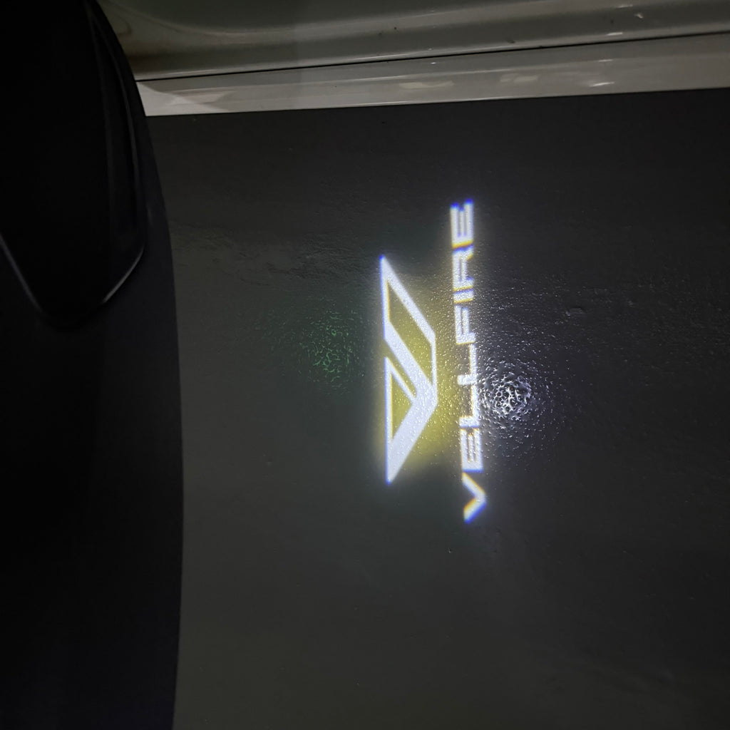 Toyota VELLFIRE LOGO PROJECROTR LIGHTS Nr.02 (quantity 1 = 1 sets/2 door lights)T88