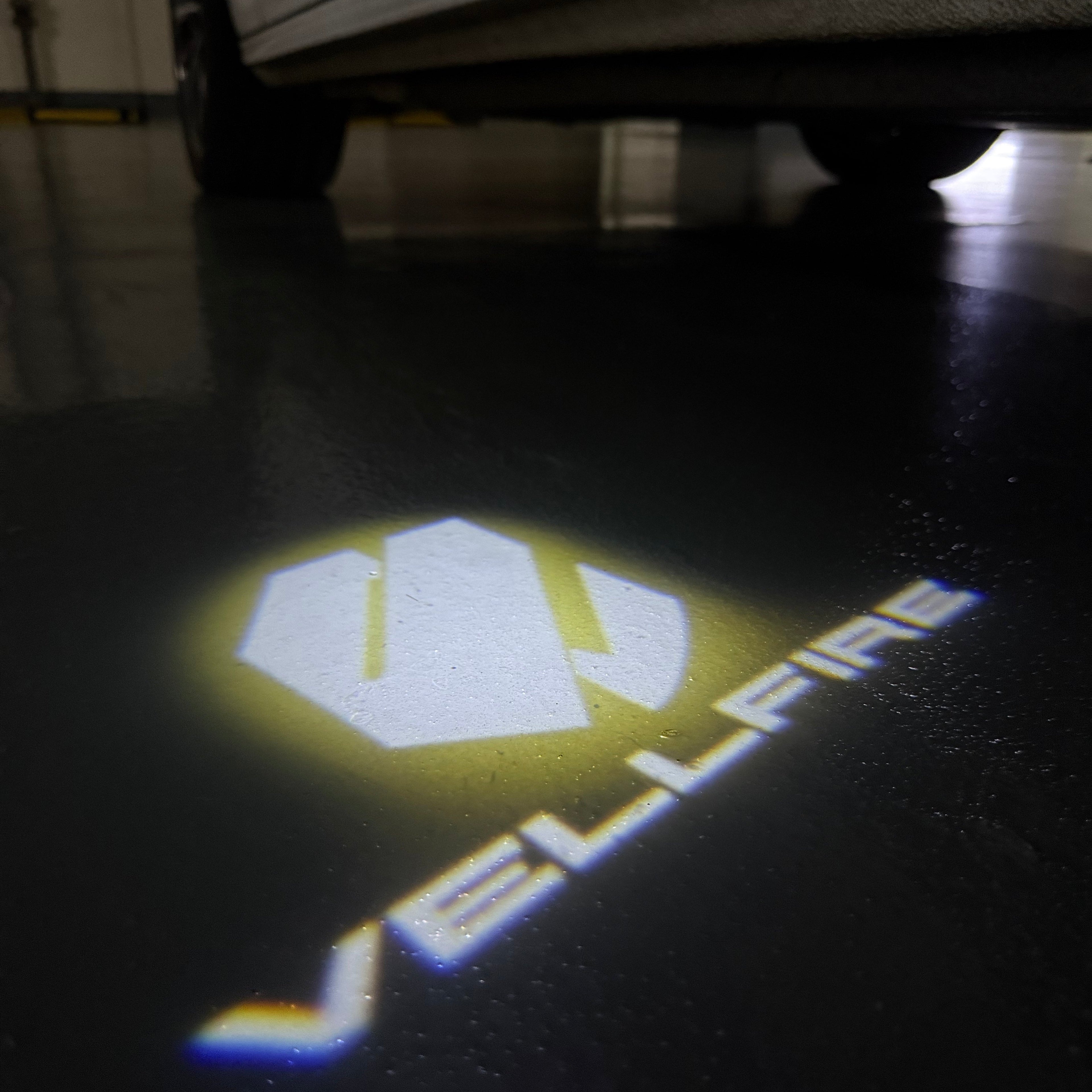 Toyota  VELLFIRE  LOGO PROJECROTR LIGHTS Nr.02 (quantity 1 = 1 sets/2 door lights)T87