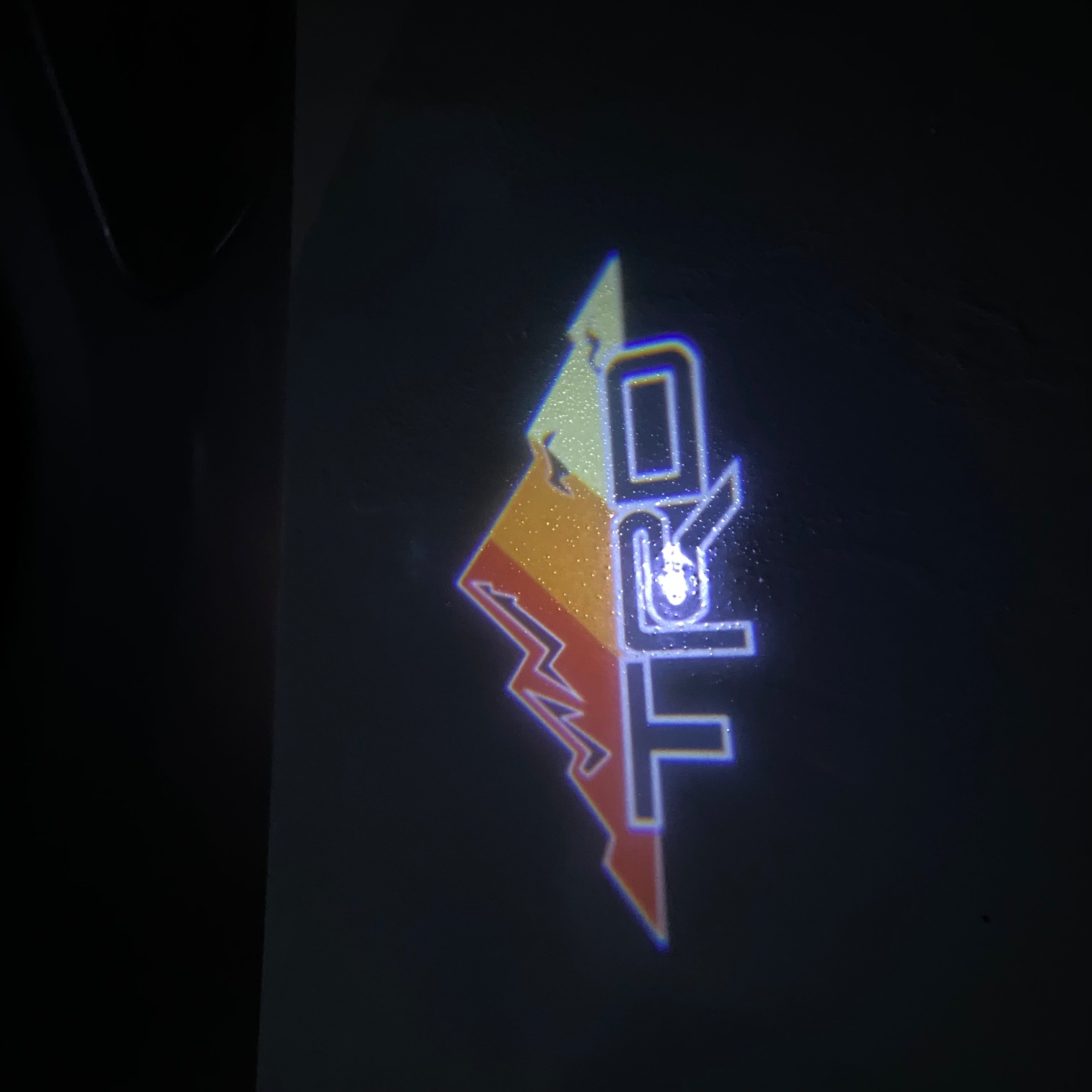 Toyota  TRD LOGO PROJECROTR LIGHTS Nr.02 (quantity 1 = 1 sets/2 door lights)T77