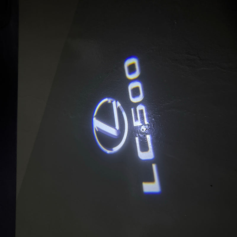 LEXUS Original-LOGO-PROJEKROTR-LEUCHTEN Nr.2202 (Menge 1 = 1 Satz/2 Türleuchten)