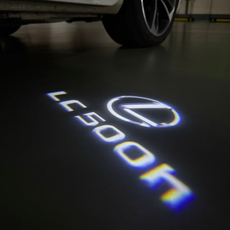 LEXUS Original-LOGO-PROJEKROTR-LEUCHTEN Nr.2202 (Menge 1 = 1 Satz/2 Türleuchten)