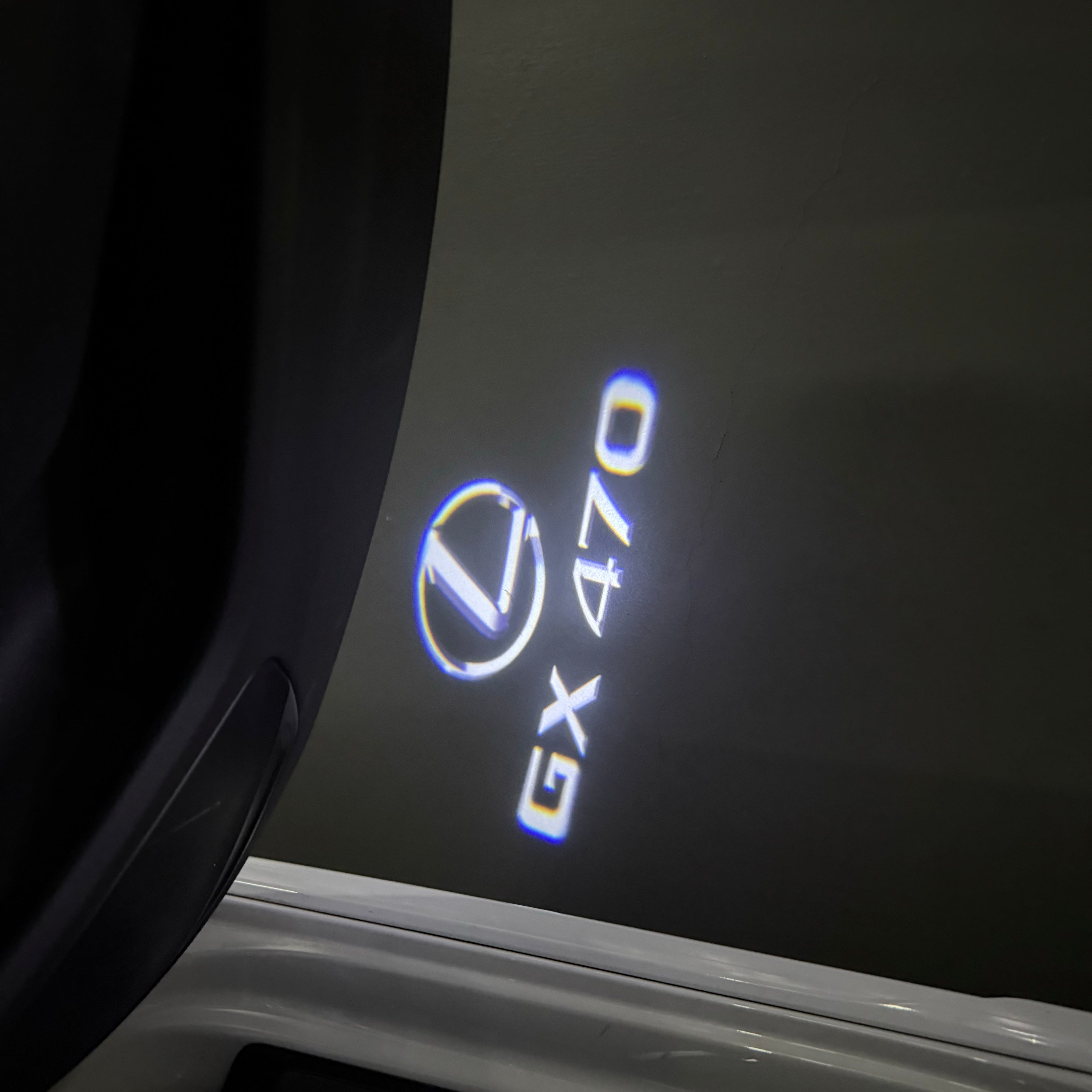 LEXUS GX 470 LOGO PROJECROTR LIGHTS (quantity 1 = 1 sets/2 door