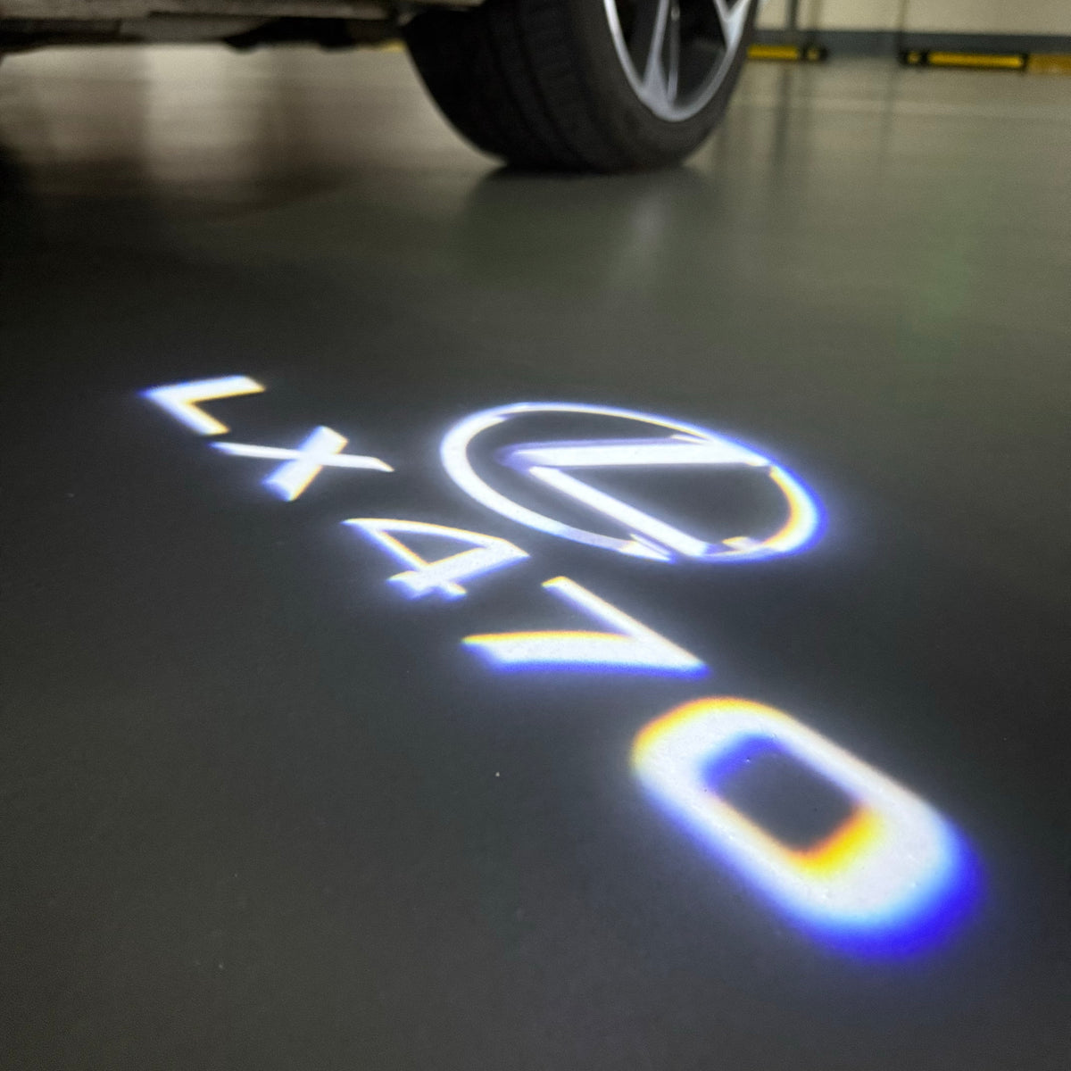 Lexuz Light LEXUS LX 470 LOGO PROJECROTR LIGHTS (quantity 1 = 1 sets/2 door lights ...