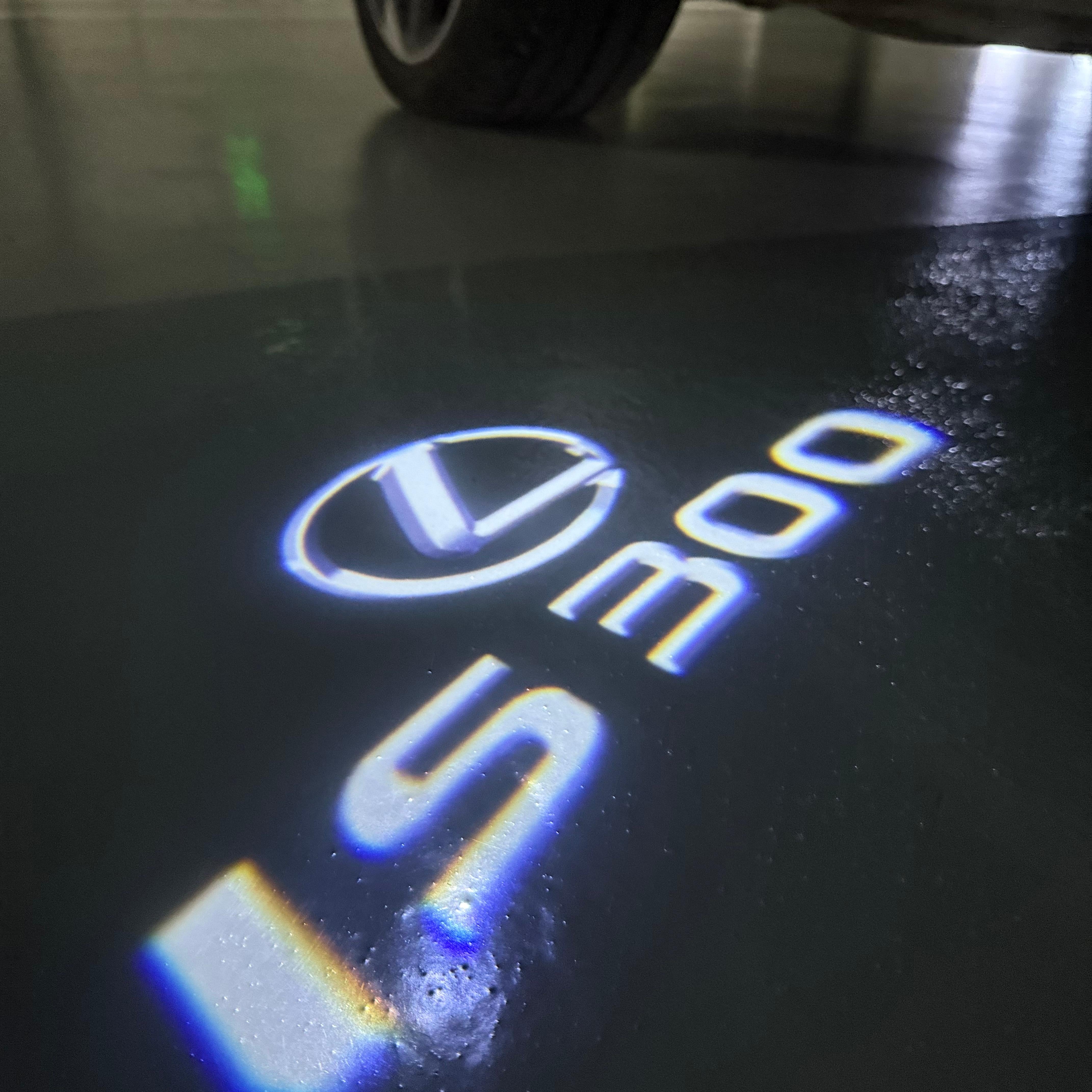 LEXUS IS 300 LOGO PROJECROTR LIGHTS (quantity 1 = 1 sets/2 door