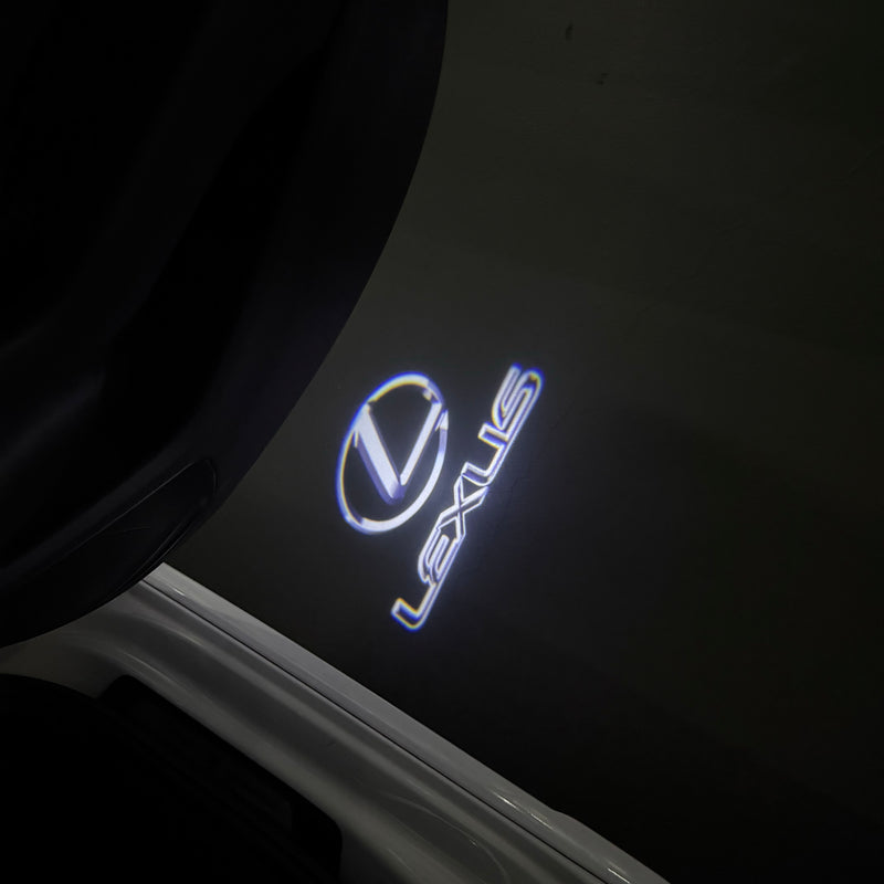 LEXUS Original LOGO PROJECROTR LIGHTS Nr.2202 (quantità 1 = 1 set/2 luci porta)