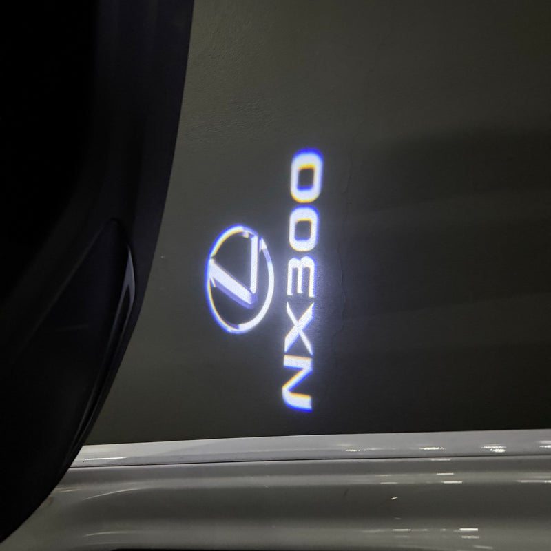 LEXUS Original LOGO PROJECROTR LIGHTS Nr.2202 (quantità 1 = 1 set/2 luci porta)