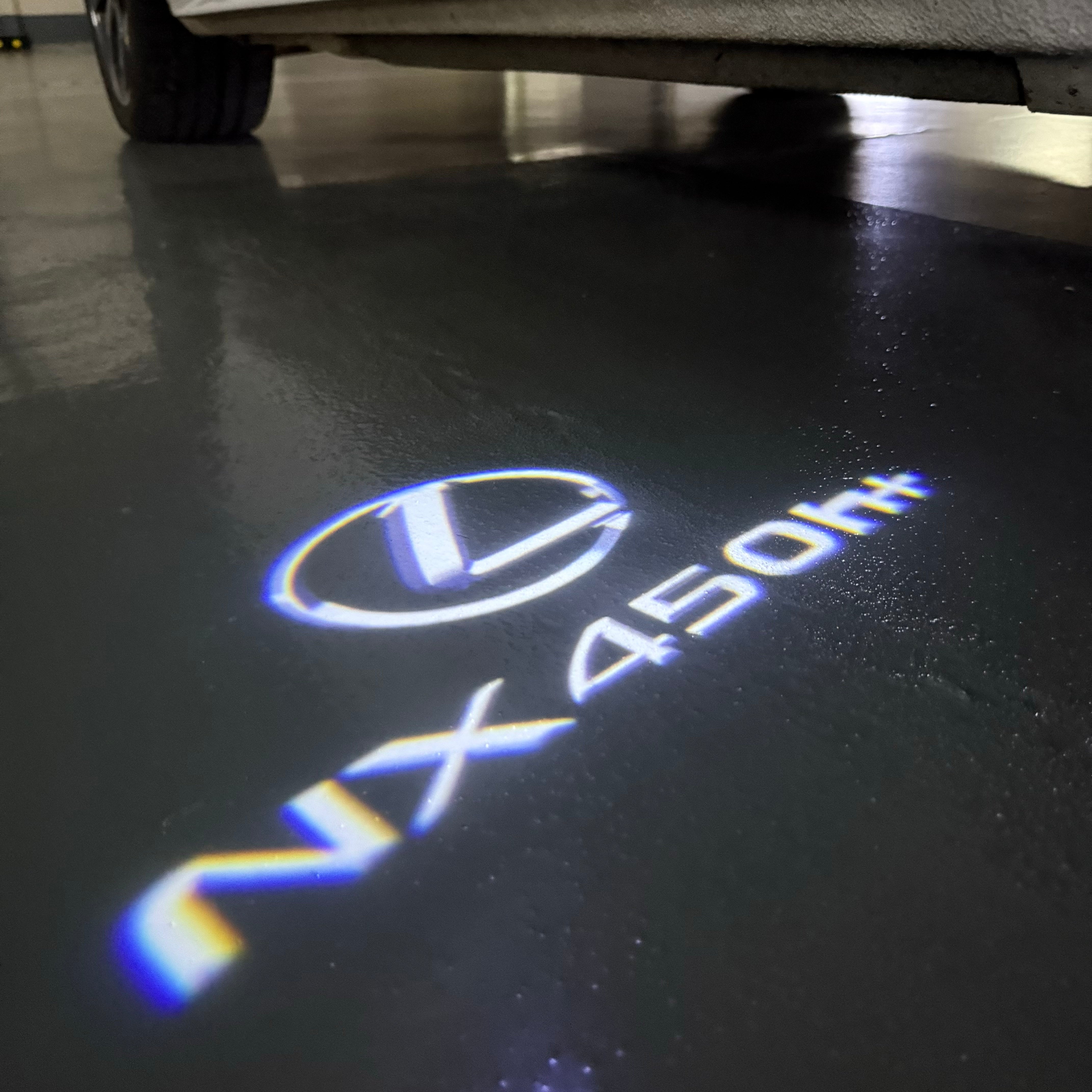 LEXUS NX 450 h+ LOGO PROJECROTR LIGHTS (quantity 1 = 1 sets/2 door