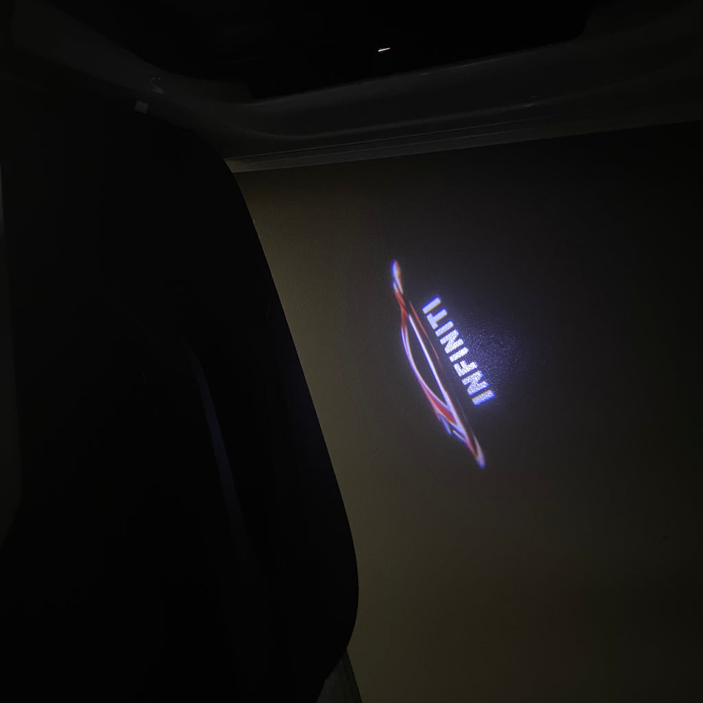 INFINITI Original LOGO PROJECROTR LIGHTS Nr.20 (quantity 1 = 1 sets/2 door lights)