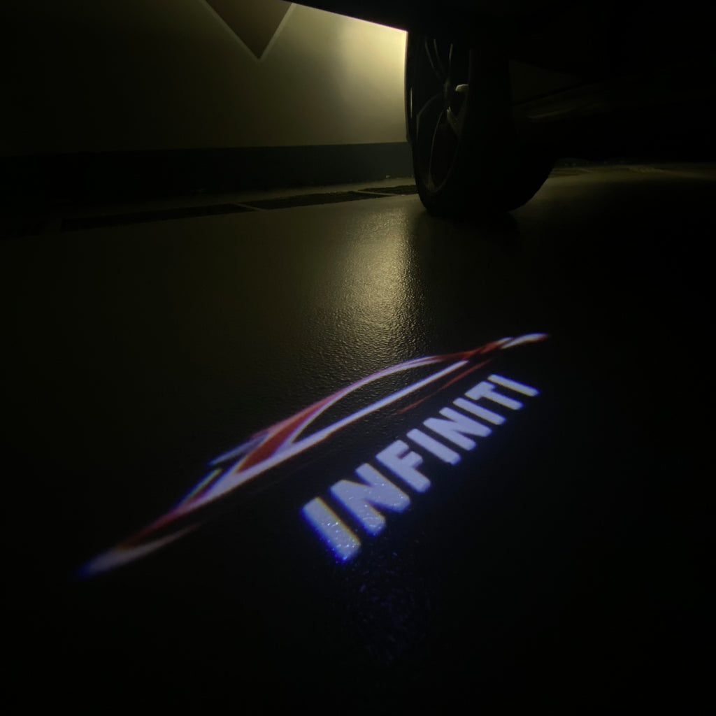 INFINITI Original LOGO PROJECROTR LIGHTS Nr.20 (quantity 1 = 1 sets/2 door lights)