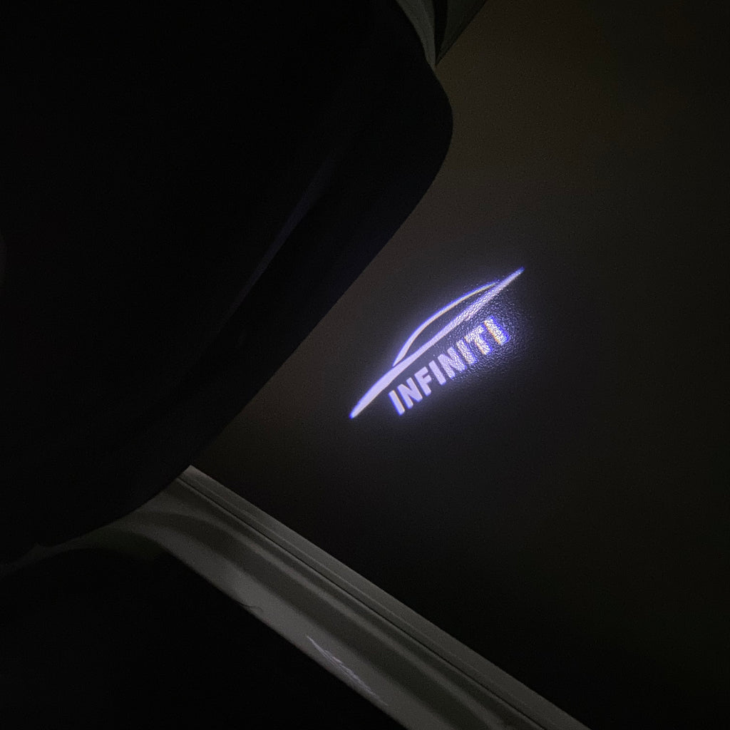 INFINITI Original LOGO PROJECROTR LIGHTS Nr.19 (quantity 1 = 1 sets/2 door lights)