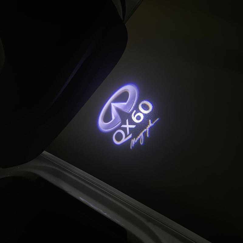 INFINITI QX60 LOGO PROJECROTR LIGHTS Nr.88 (quantità 1 = 1 set/2 luci porta)