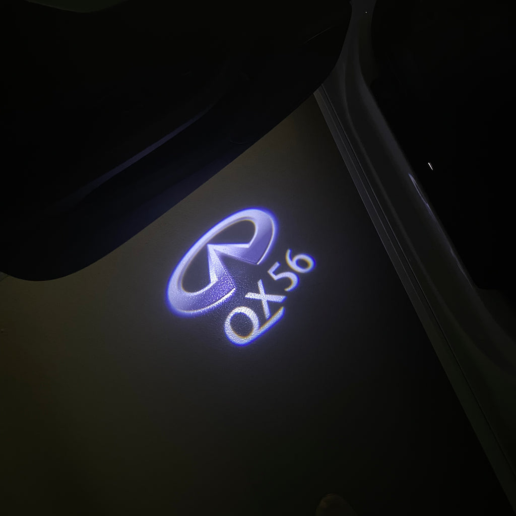INFINITI QX 56 LOGO PROJECROTR LIGHTS Nr.74 (quantity 1 = 1 sets/2 door lights)