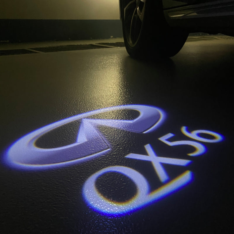INFINITI QX56 LOGO PROJECROTR LIGHTS Nr.74 (quantità 1 = 1 set/2 luci porta)