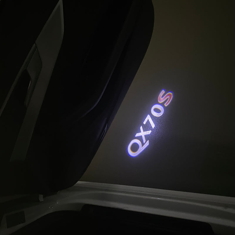 INFINITI QX 70 LOGO PROJECROTR LIGHTS Nr.67 (quantity 1 = 1 sets/2 door lights)