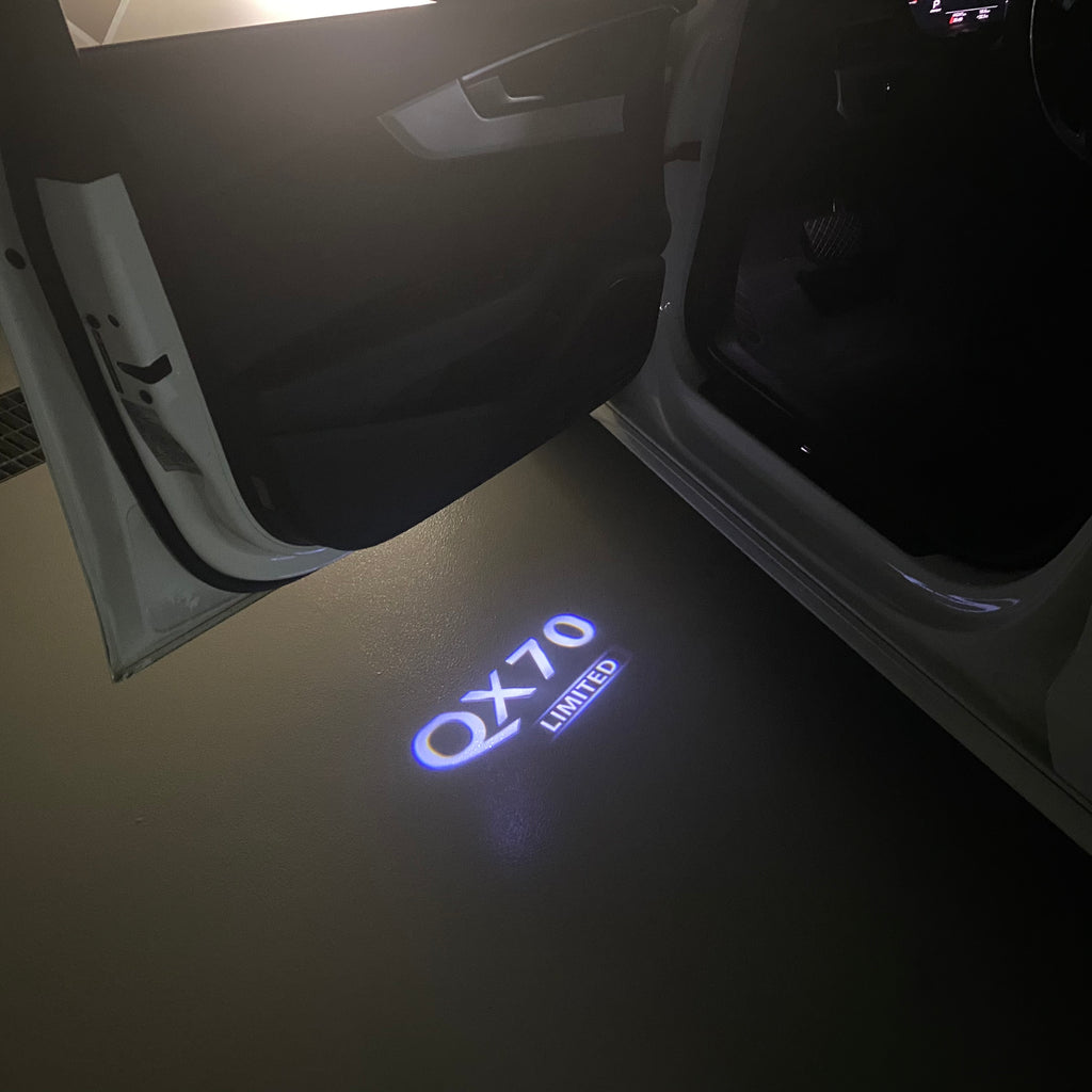 INFINITI QX 70  LOGO PROJECROTR LIGHTS Nr.72 (quantity 1 = 1 sets/2 door lights)