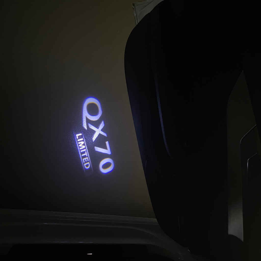 INFINITI QX 70  LOGO PROJECROTR LIGHTS Nr.72 (quantity 1 = 1 sets/2 door lights)
